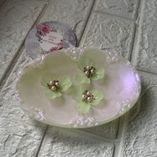Pretty florals - Pack of 6 - green