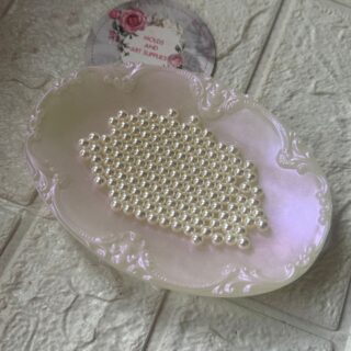 Premium double coated pearls - size 4 - 100 grms pack