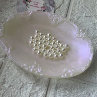 Premium double coated pearls - size 3 - 100 grms pack