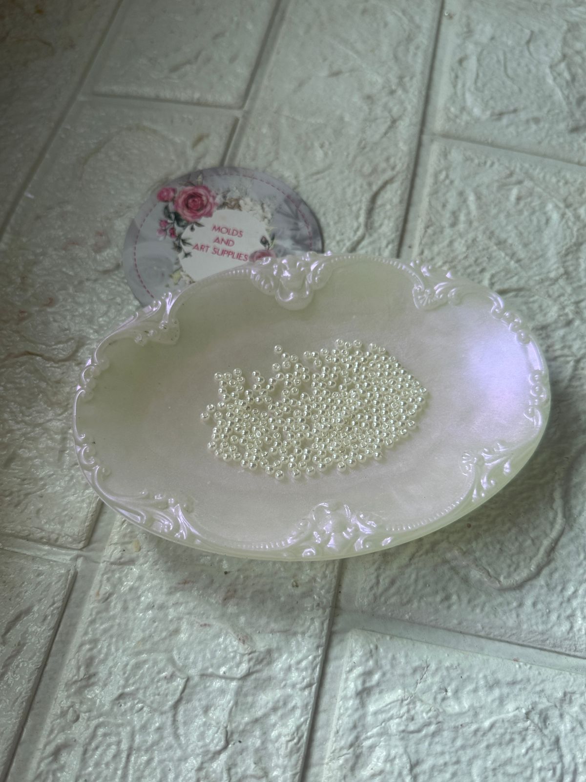 Premium double coated pearls - size 1 - 100 grms pack