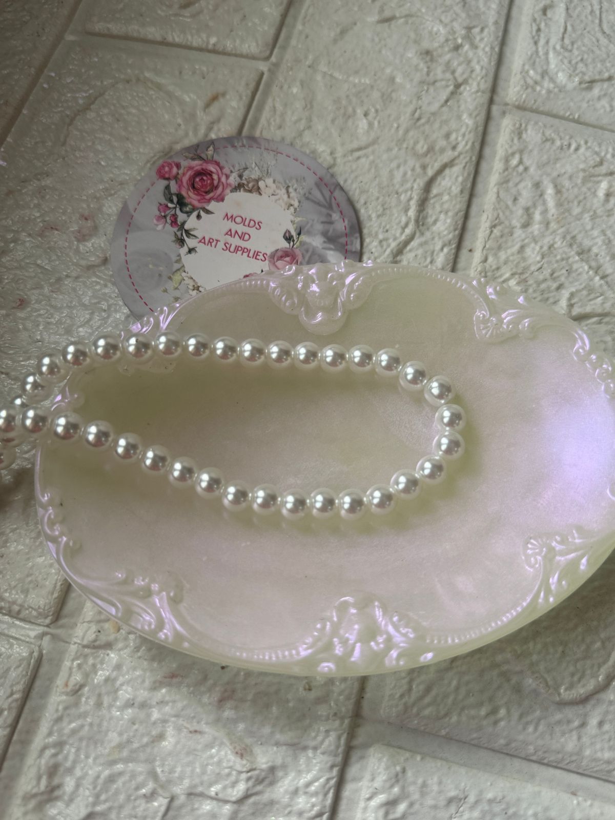pearl string -premium triple quoted