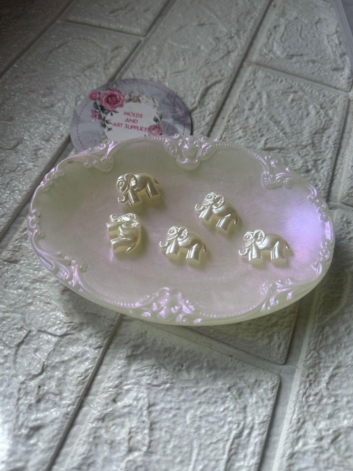Pearl elephant - Pack of 10