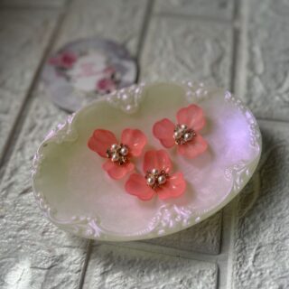 Pretty florals - Pack of 6 - peach