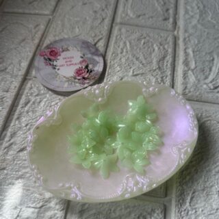 Pretty pastels 5 petal flower - pack of 50 - teal