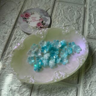 5 petal mini flower - pack of 50 - blue