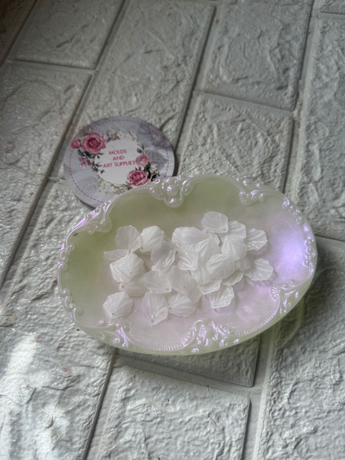 Pastel petals - pack of 100 - white