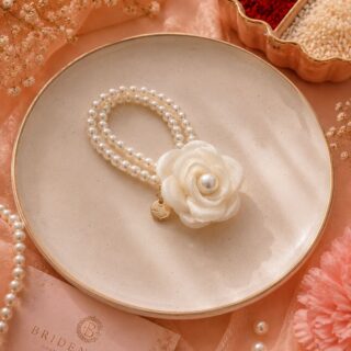 PEARL ROSSETA - babhi lumbi cum bracelet