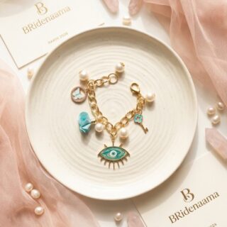 Evil eye charmed bracelet lumbi for ur bhabhi