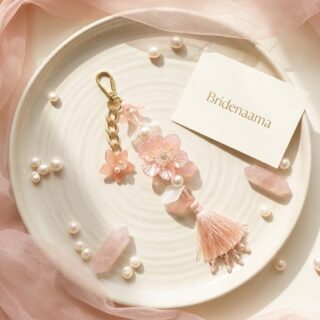 Peach BLUSH - lumbi / keychain