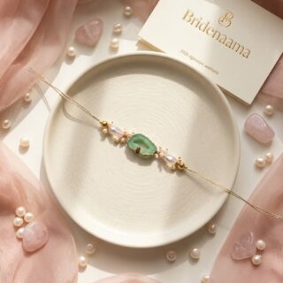 Resin Agate Rakhi