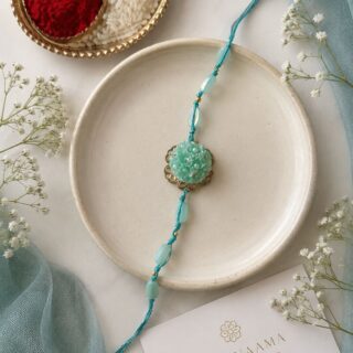 Hydrengea blush - resin rakhi
