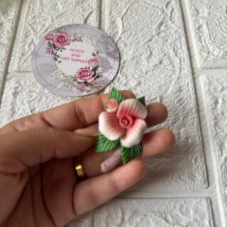 Ceramic rose motif