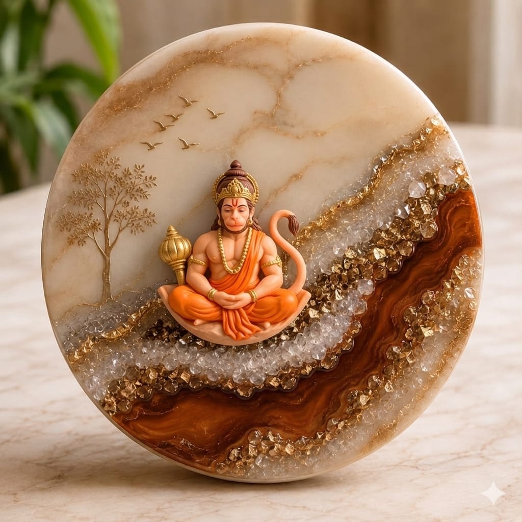 Set of 5 idol -god molds - flat lay