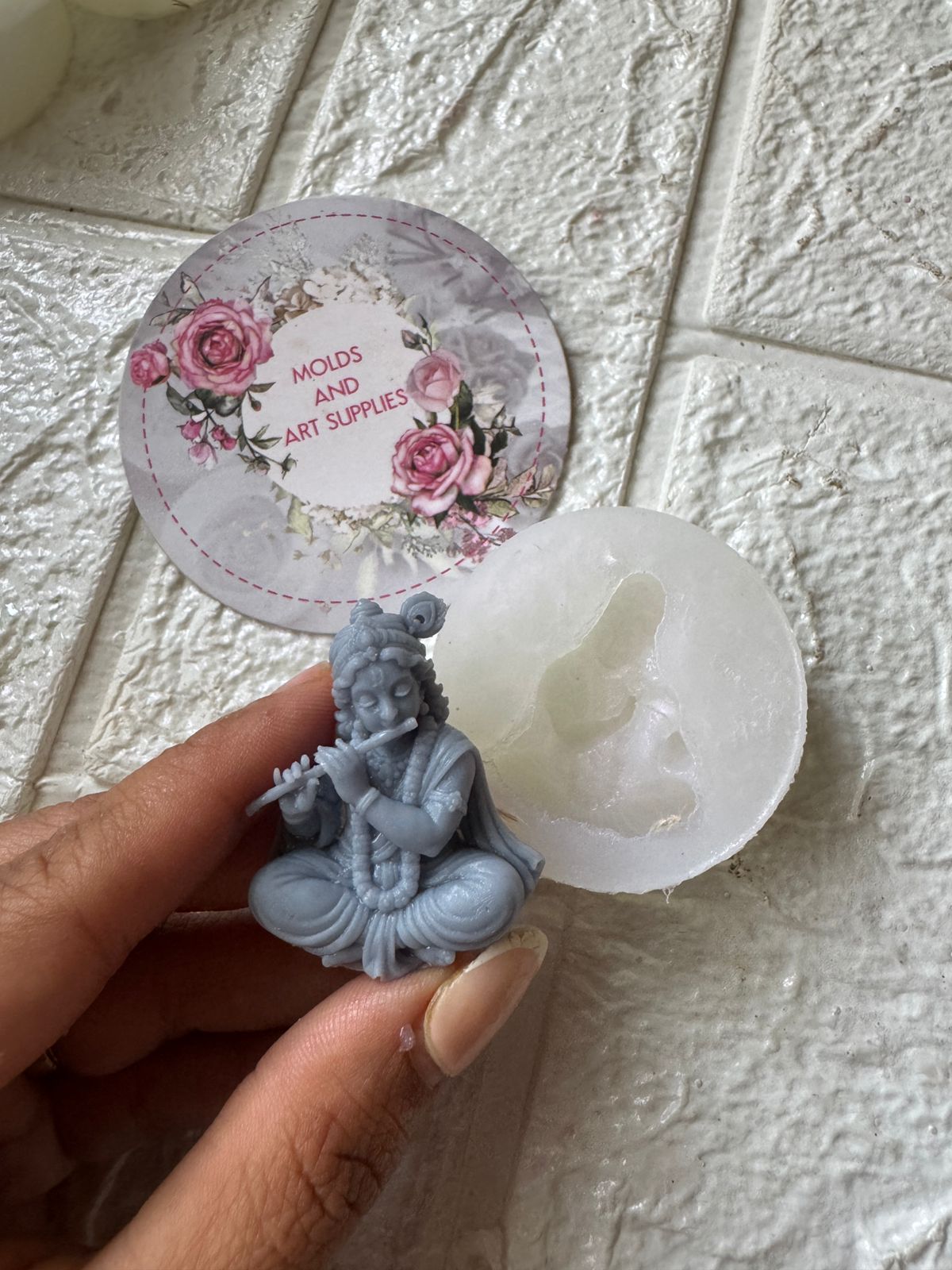 Set of 5 idol -god molds - flat lay - Image 2