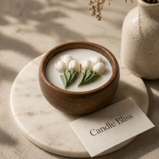 Tulip bunch mold - flat lay