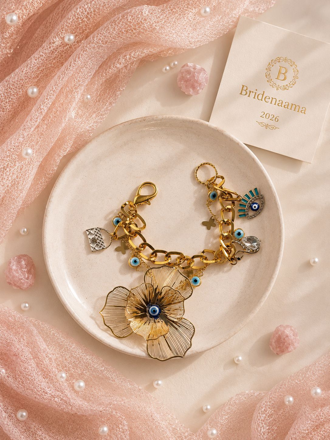 Evil Eye Drama - lumbi - charmed bracelet