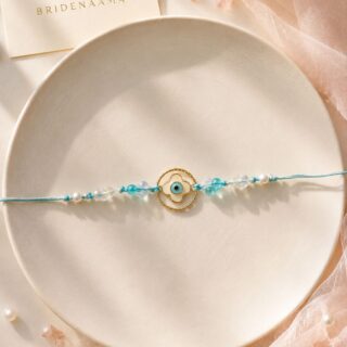 stylish  evil eye rakhi