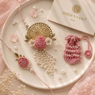 Crochet bliss pair with roli chawal potli