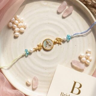 opal monogram - beach escape rakhi