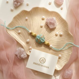 Zardosi style rakhi