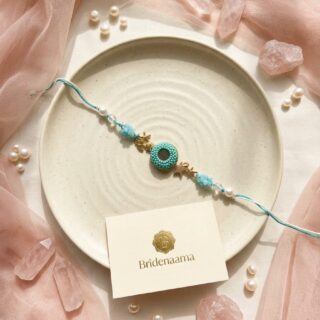 Teal bliss rakhi