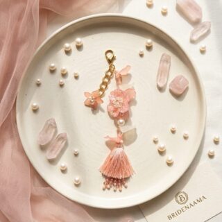 Peach Hues - bag charmed style lumbi