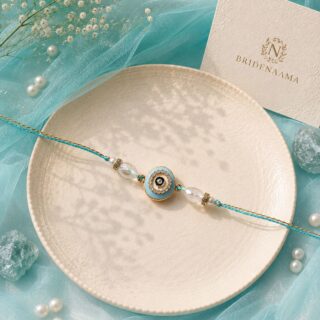 Nazar battu - evil eye rakhi design 8