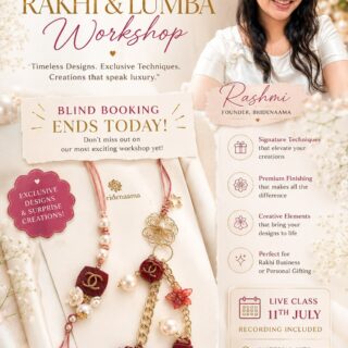 2026 - Rakhi Making workshop - with material
