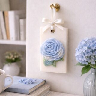 Rose Ruffle flat lay mold