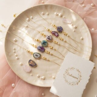 Agate rakhi with customization