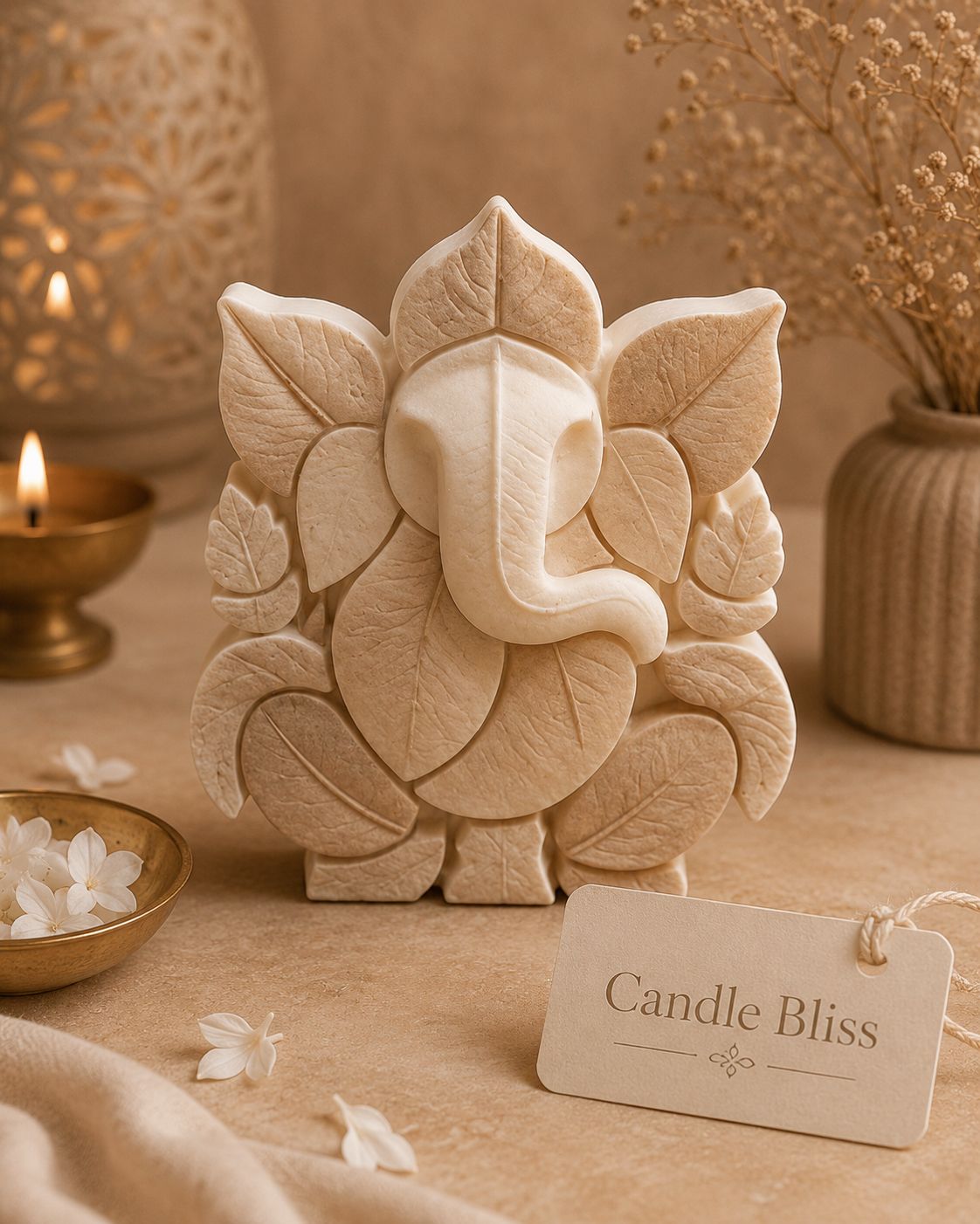 Leaf style Ganpati mold