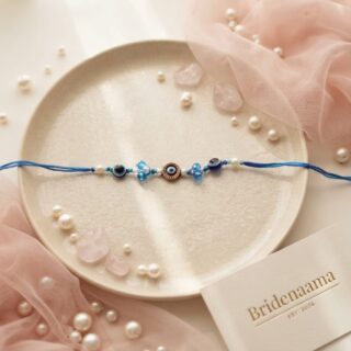 Nazar battu - the eye crystal rakhi
