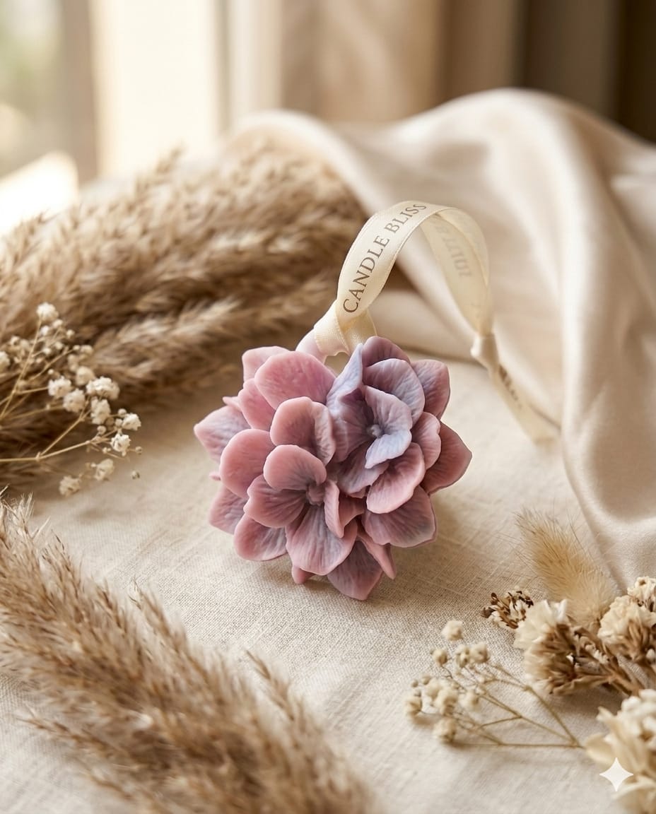 Hydrangea wax sachet mold