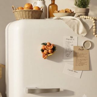 Orange Basket - fridge magnet mold for diy