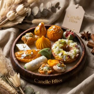 Nostalgia - Mithai Candle box 2 - 8 inch