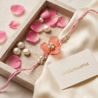 Blush flora rakhi