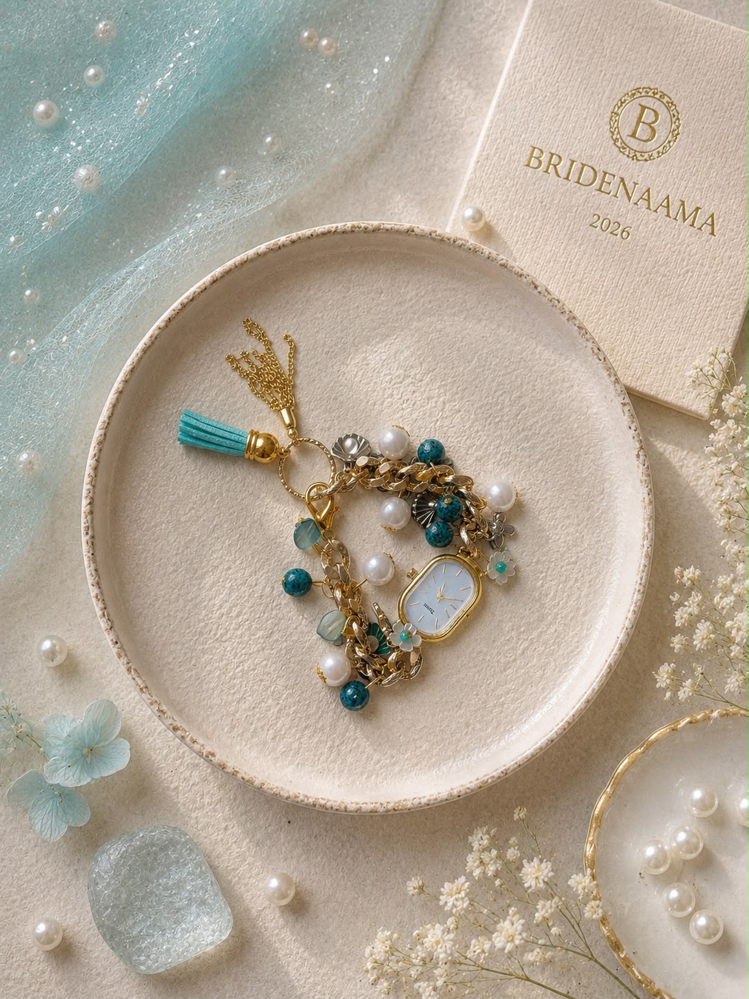 3. Blue hues watch style lumbi for bhabhi - Image 2