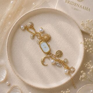 4. whats ur sun sign ? - a dreamy sun and mon face watch style lumbi for ur bhabhi