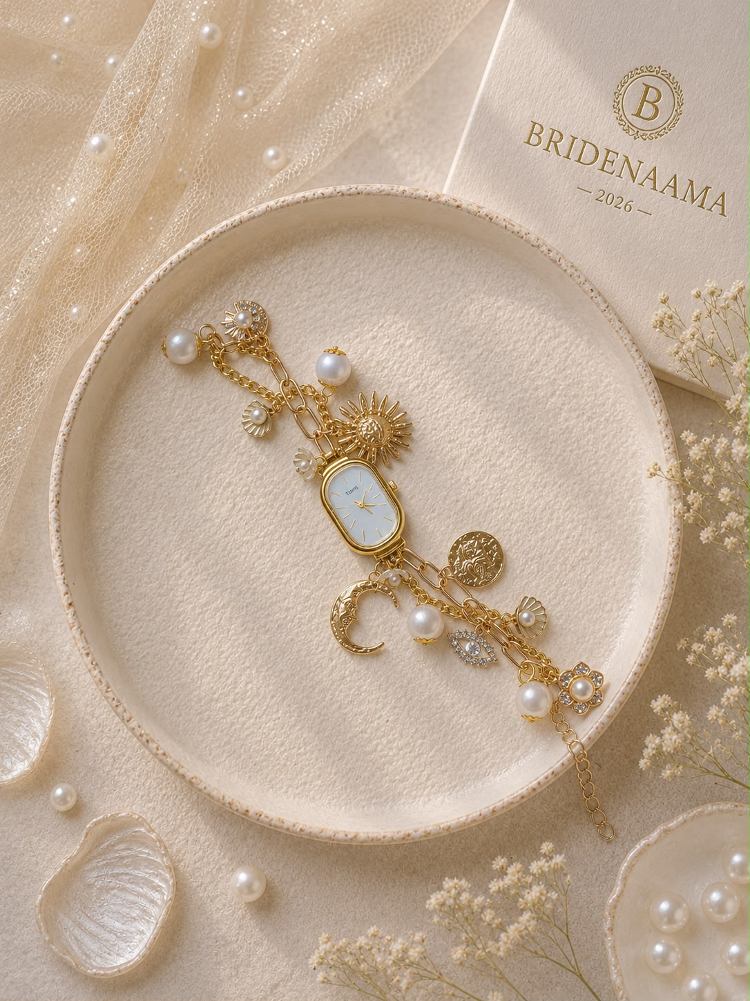 4. whats ur sun sign ? - a dreamy sun and mon face watch style lumbi for ur bhabhi
