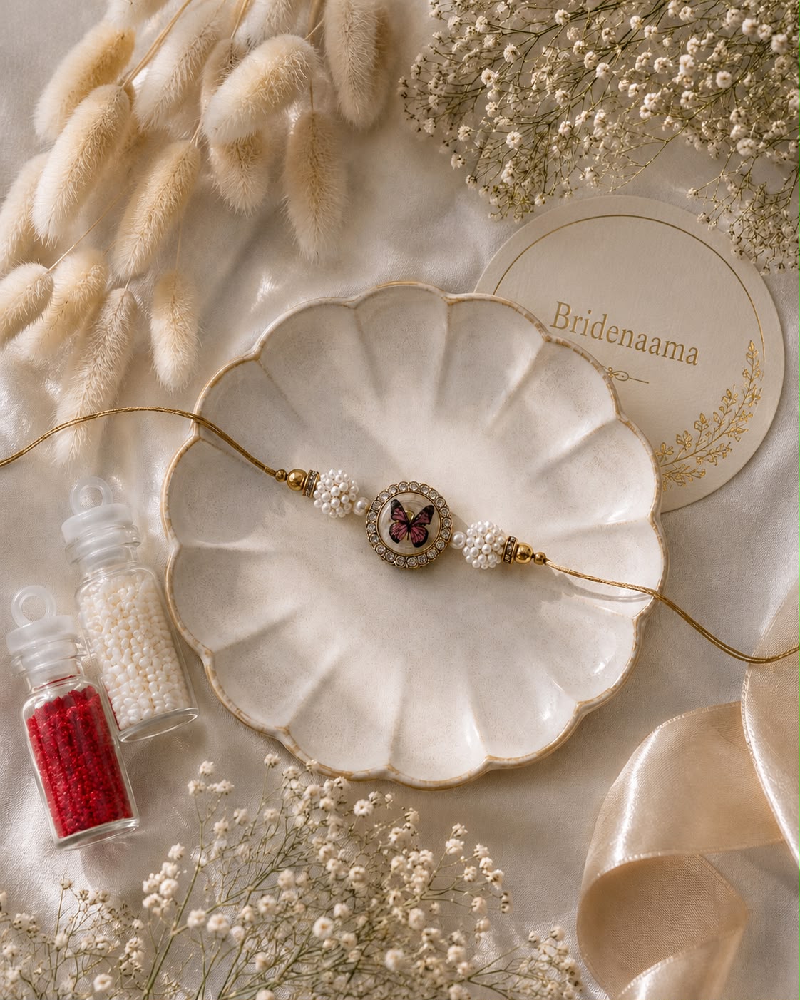 Resin butterfly dreams rakhi