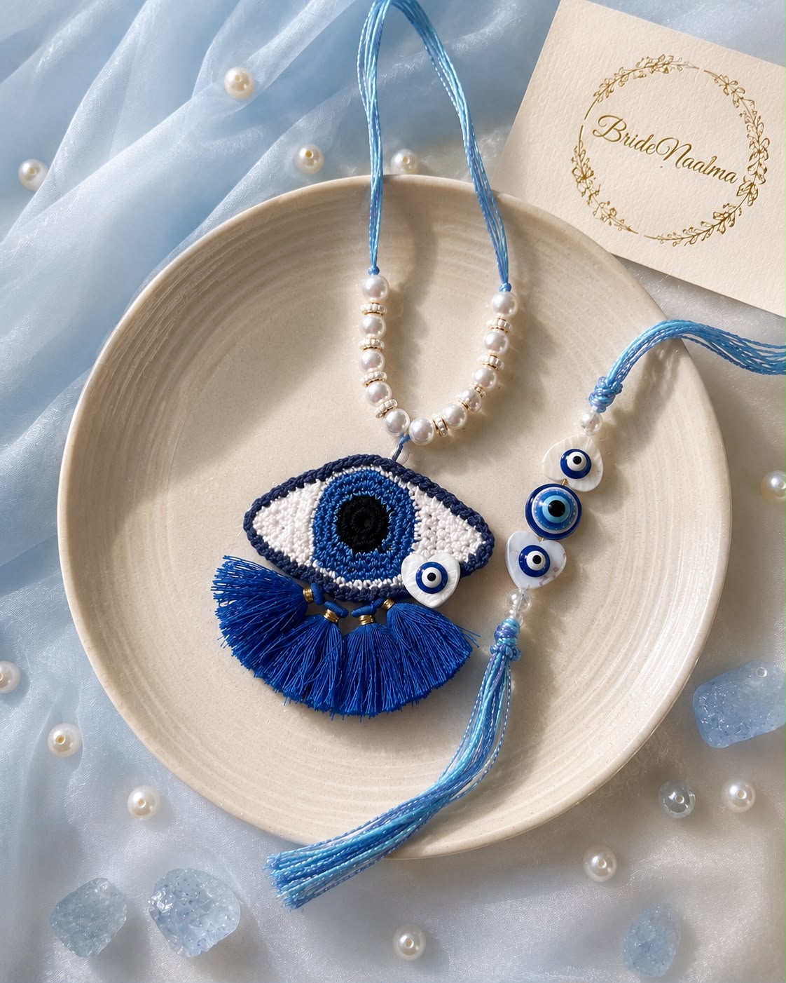 Nazar battu crochet edit - rakhi lumbi pair