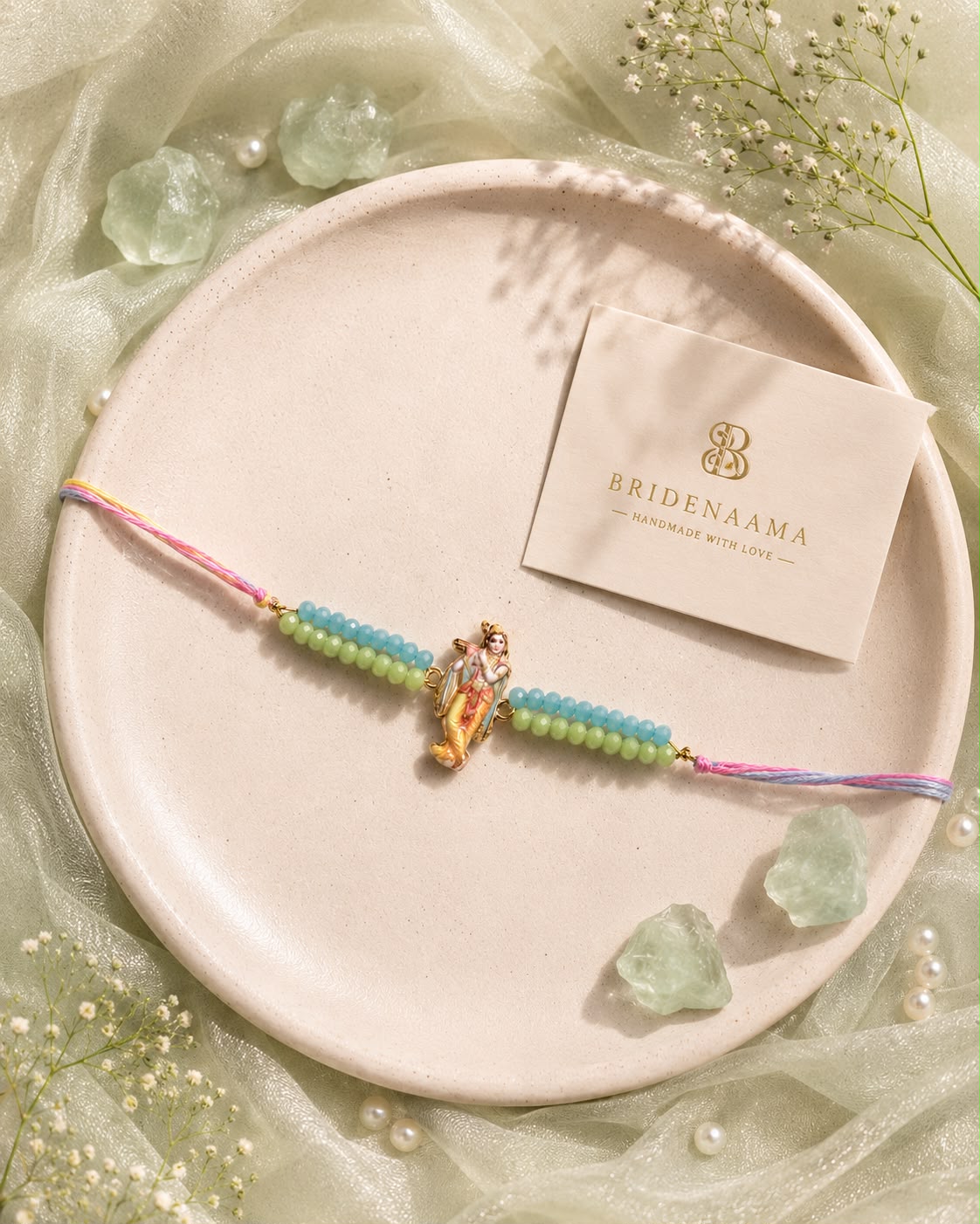 Krishna - crystal beaded