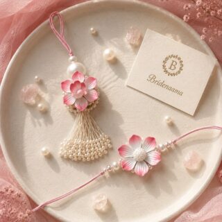 Pastel creamica rakhi lumbi pair