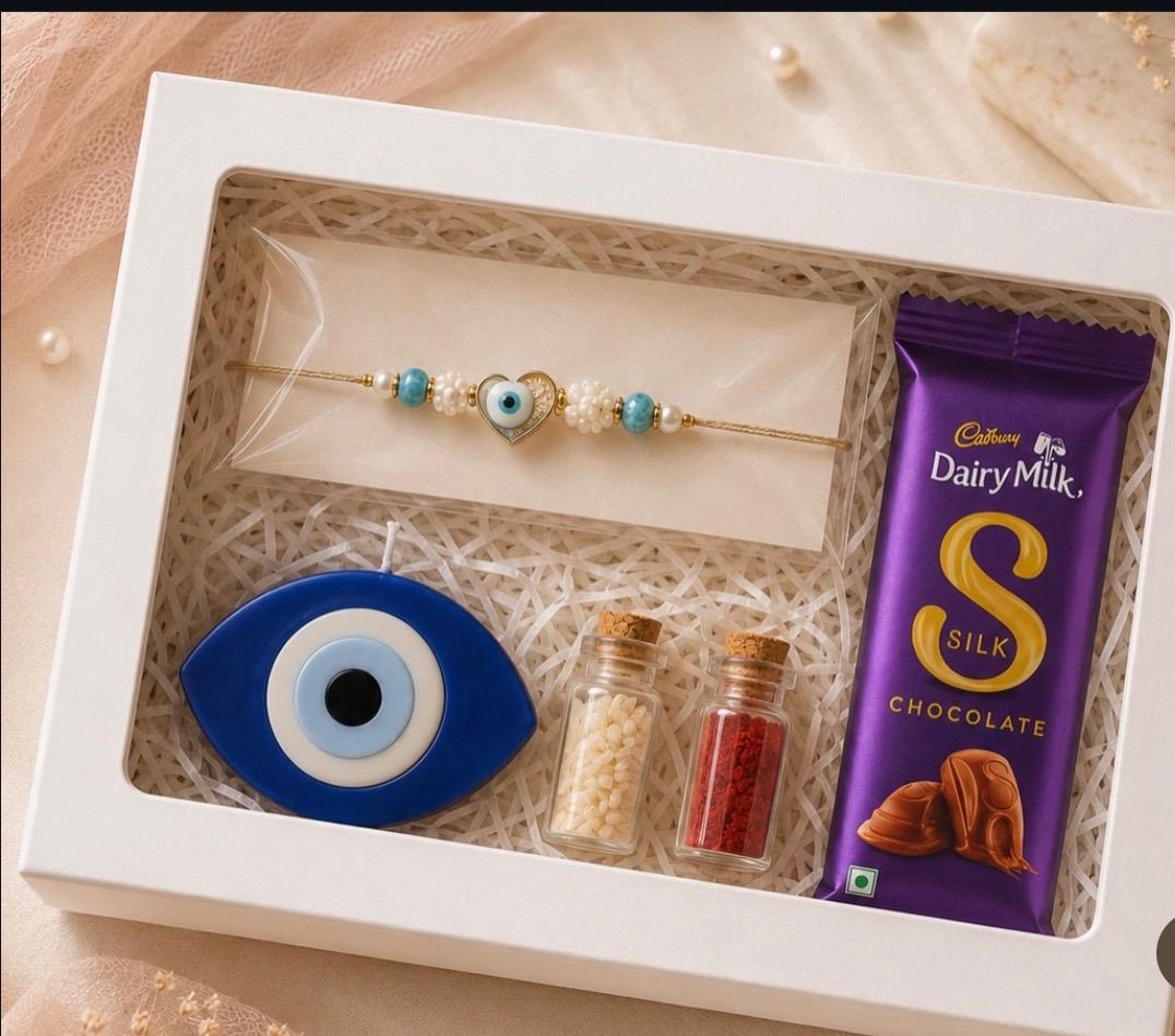 Hamper - nazar battu - blue