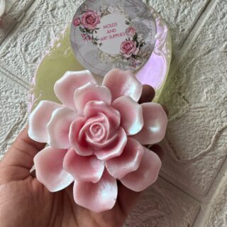 Large rose bloom core mold