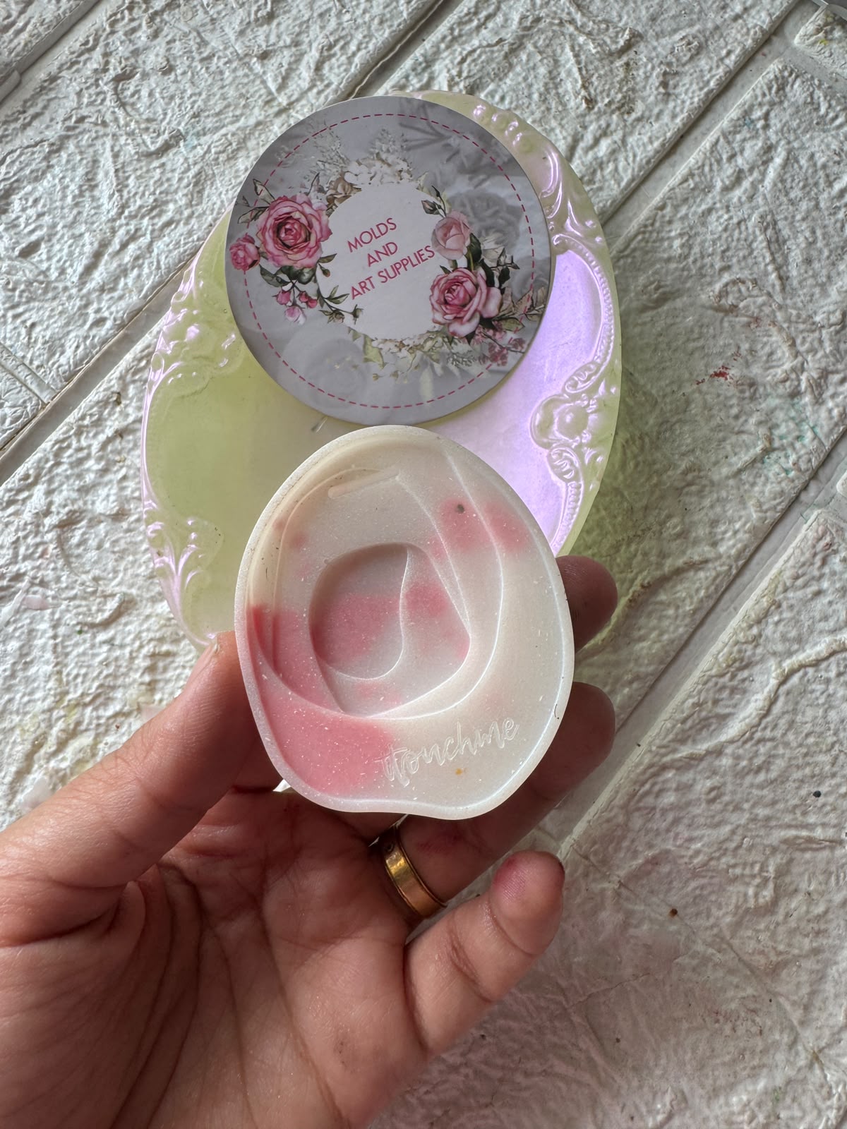 layered wax sachet mold