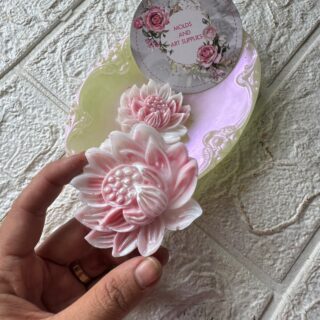 Large Lotus flat lay mold
