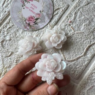 Blush rose mold 3 cavity