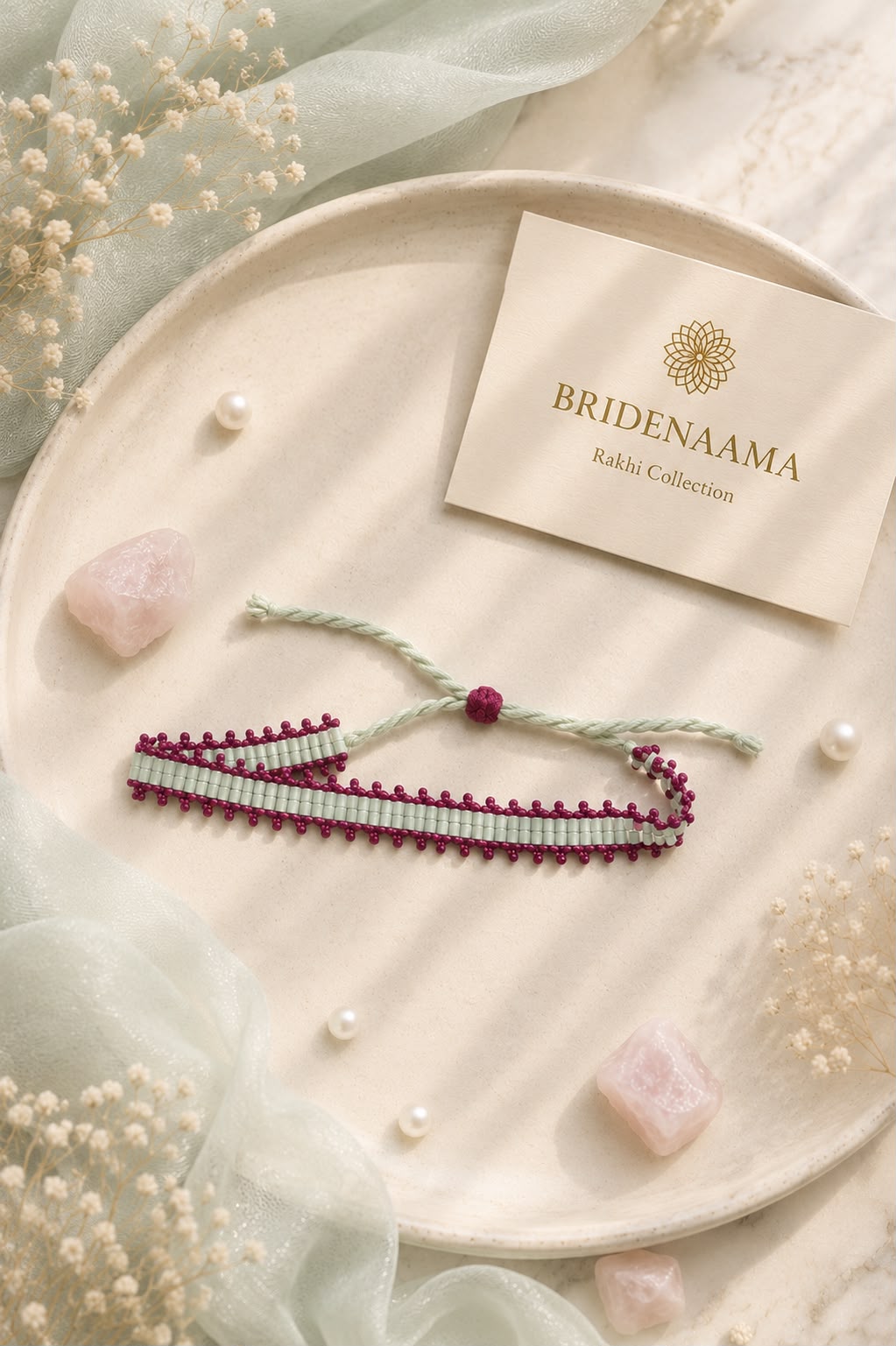 Bond in love - handmade friendship band