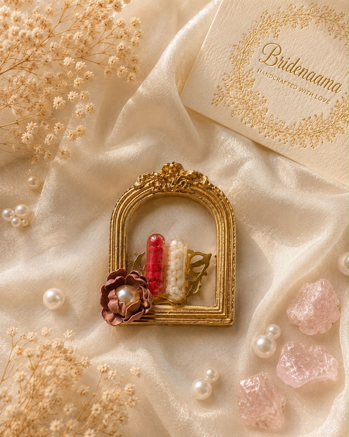 gold frame roli chawal